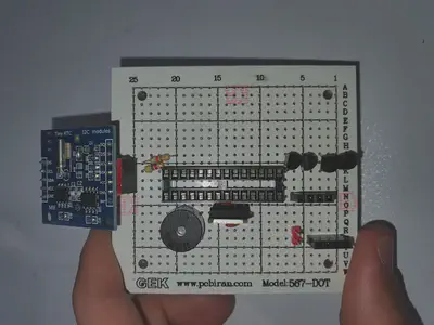 The second board with Atmega 328PU as MCU